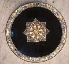 Große Obstschale Keramik Deko