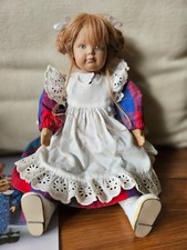 süße Mädchenpuppe von Rothkirch, ca. 35 cm
