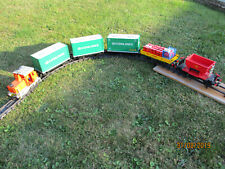 053. Playmobil große Gartenbahn Eisenbahn m. viel Meter Gleis/Schiene
