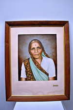 Vintage Wasserfarbe Porträt