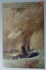 Hydroplan verfolgt Torpedofahrzeug 1wk K.u.K. Kriegsmarine Seeflugzeug U124