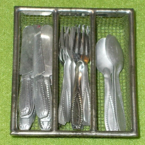 Alter besteckkasten mit - alter,