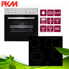 PKM Einbauherdset Glaskeramik