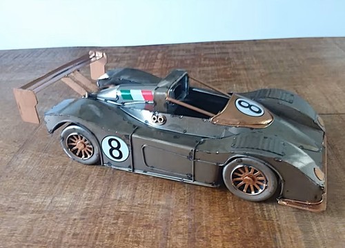 Großes rennwagen modell - großes,