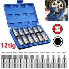12PCS 1/2"  STECKSCHLÜSSEL