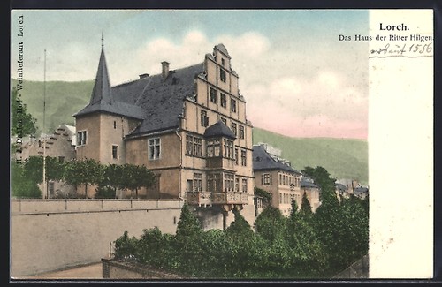 Ansichtskarte lorch rhein - lorch,