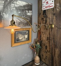 Faries Dental Lamp O.C. White Faries Era Antique Wall Sconce Articulating Lamp