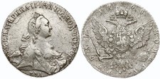 Katharina II, Rubel 1768 MMD