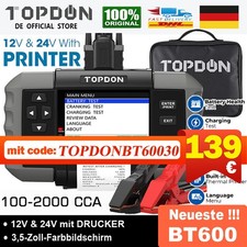 2026 TOPDON BT600 12V