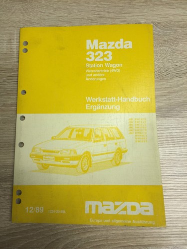 Werkstatthandbuch mazda 323 - mazda,