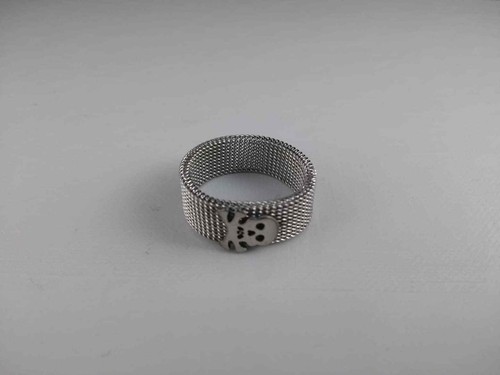 Totenkopf ring silber - totenkopf,