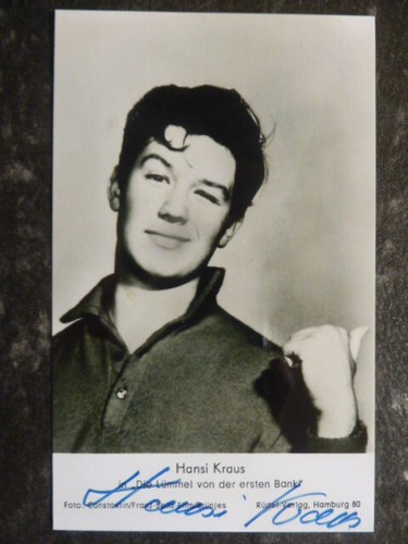 Hansi kraus die lümmel - kraus, (die