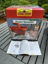 WOLF UNIVERSAL Düngerstreuer Gartenstreuer Saatgutstreuer TOP