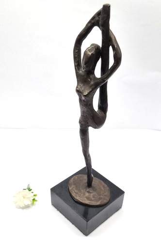 Tolle moderne bronze figur - moderne,
