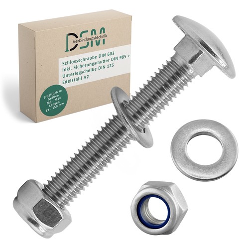 Schlossschrauben set mit - set,