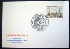 Raumfahrt landung apollo 15 - apollo,