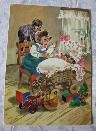 Igel mecki familie - ,
