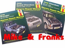 Reparaturanleitung Jeep Wrangler Cheroke Grand Cherokee