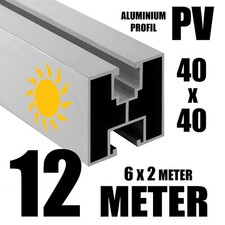 12 METER - ALU PV Solarprofil