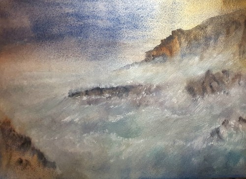 Bild picture aquarell - -, aquarell-