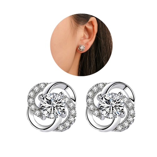 Ohrstecker blumen eleganter - ohrstecker,