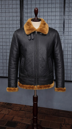 Men black bomber jacket - men's,