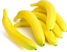 6 Künstliche Bananen Plastik
