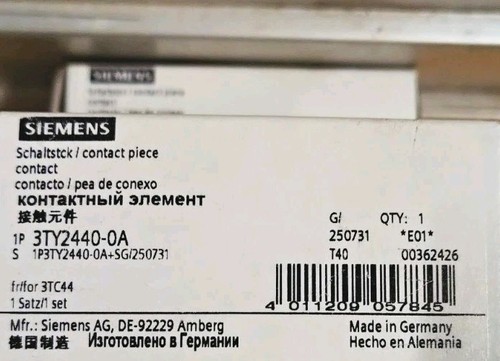 Siemens sirius schaltstück - siemens,