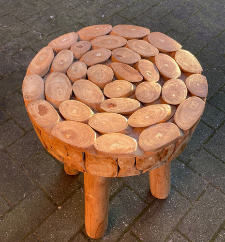 48cm holz hocker - 48cm, schemel