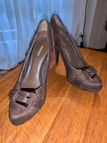 High heel pumps - heel, wildleder