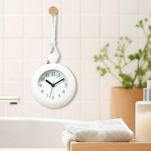 Leise uhr mit saugnapf - uhr,
