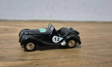 Schuco Piccolo BMW 328 Cabrio #12 1:90 Hamburg Berlin Rallye