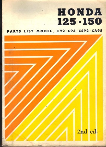 Honda c92 cs92 - honda, c92,cs92,cb92,c95,ca95