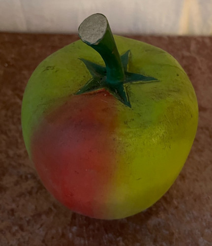 Deko apfel bemalt cm - bemalt,, (304)