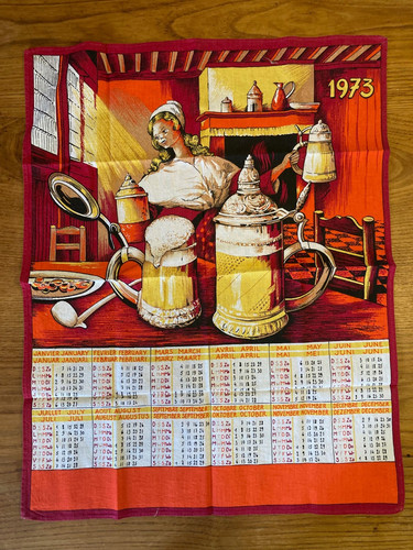 Geschirrtuch kalender - geschirrtuch,
