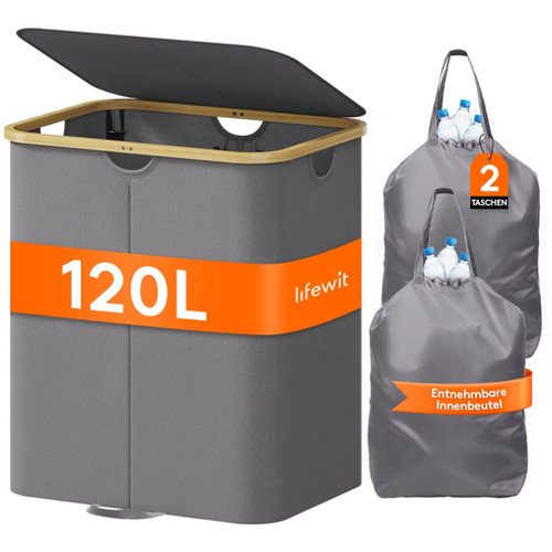 Lifewit flaschenbehälter 120l - lifewit,
