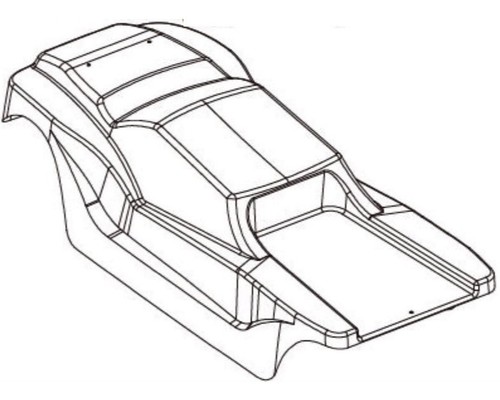 Absima pvc truggy karosserie - truggy,