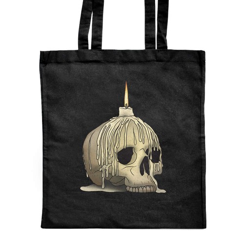 Shopper tasche skull candle - shopper-tasche, 'skull