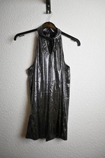 Damen Silber Oberteil mit