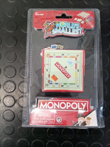 Worlds smallest monopoly mit - worlds,