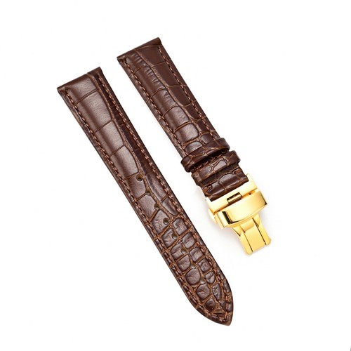 22mm leder uhrenarmband strap - 22mm,