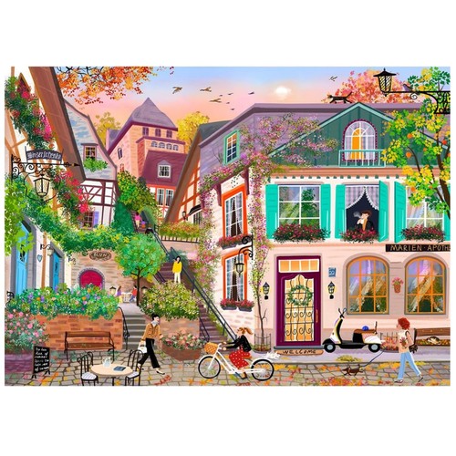 Puzzle 1000 teile - puzzle, stadt
