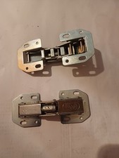 2 x Gelenkscharniere  Aufschraubscharnier Möbelscharnier Klappenscharnier 