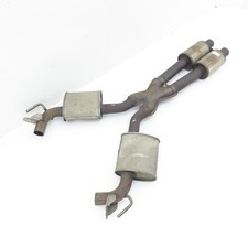 Mittelschalldämpfer Mitteltopf Auspuff Abgasrohr Mercedes SL 230 R230 350 V6