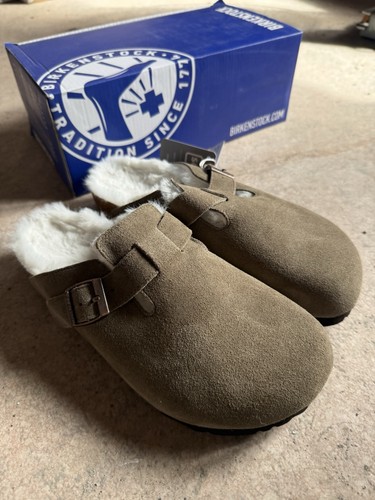 Birkenstock boston taupe - birkenstock, 38