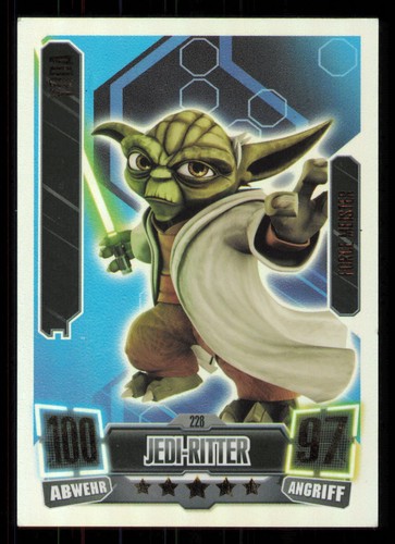 Yoda force attax star - yoda, wars
