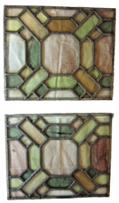 Kirchenfenster Alte Original Historische Kirchenfenster 2 Stück ,