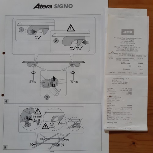 Atera signo reliningträger - atera,