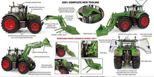 Fendt 618 vario frontlader - vario,