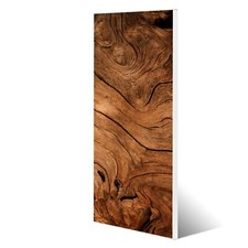 banjado Magnettafel 30x75cm Memoboard Metall Pinnwand Küche Trockenes Holz